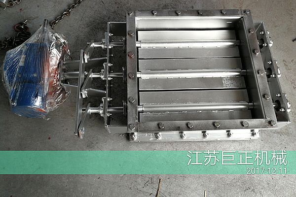 方形擋板門（寬5m）完美下線，入庫前一覽