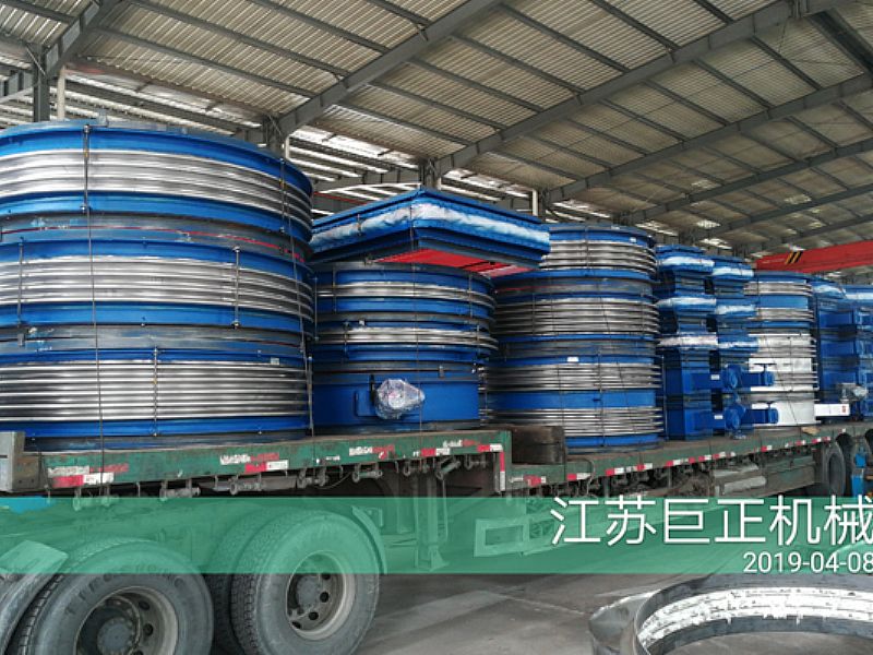 擋板門/非金屬膨脹節(jié)完工，準(zhǔn)備發(fā)往山東客戶