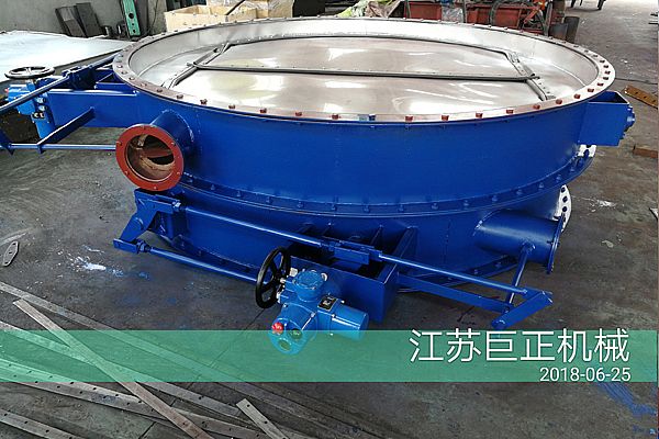 圓形擋板門（直徑280cm）制作完工了，待包裝入庫